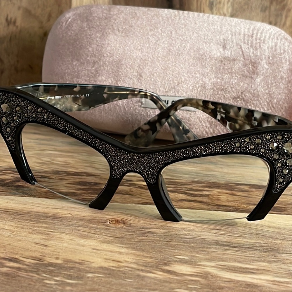 Authentic Miu Miu glasses with transition lenses